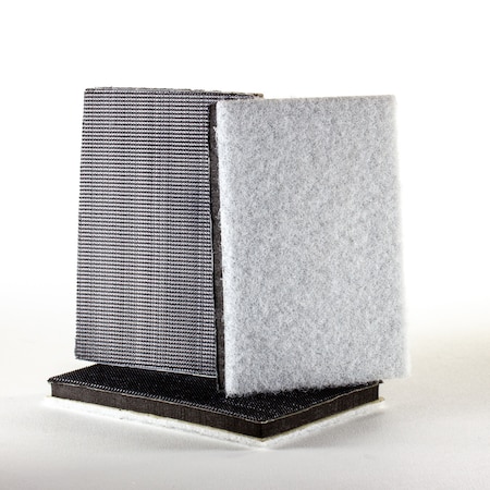 Uneeda Interface Sanding Backup Pad 3 x 4 Hook & Loop  - Hard Density P-104418